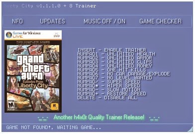 trainer for gta iv
